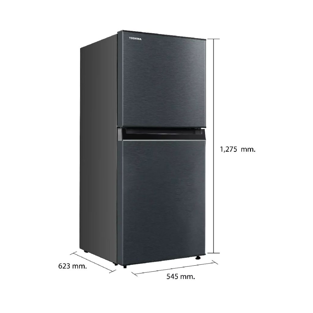 TOSHIBA ตู้เย็น 2 ประตู 6.4 คิว GR-RT234WE-DMTH(BG)มีตำหนิ