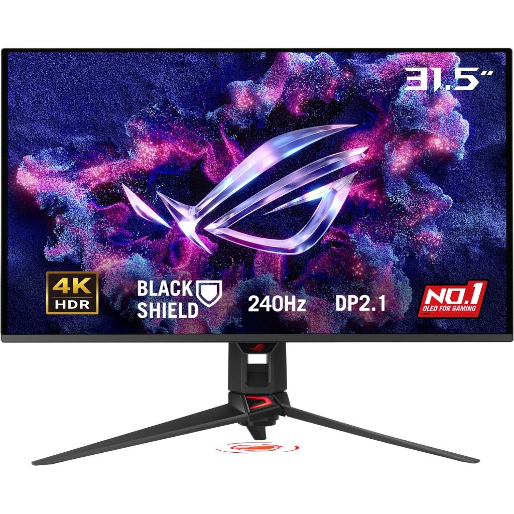 ASUS ROG Swift 32” 4K OLED Gaming Monitor PG32UCDM3 Gen3 4K (3840 x 2160), QD-OLED, 240Hz, 0.03ms, G