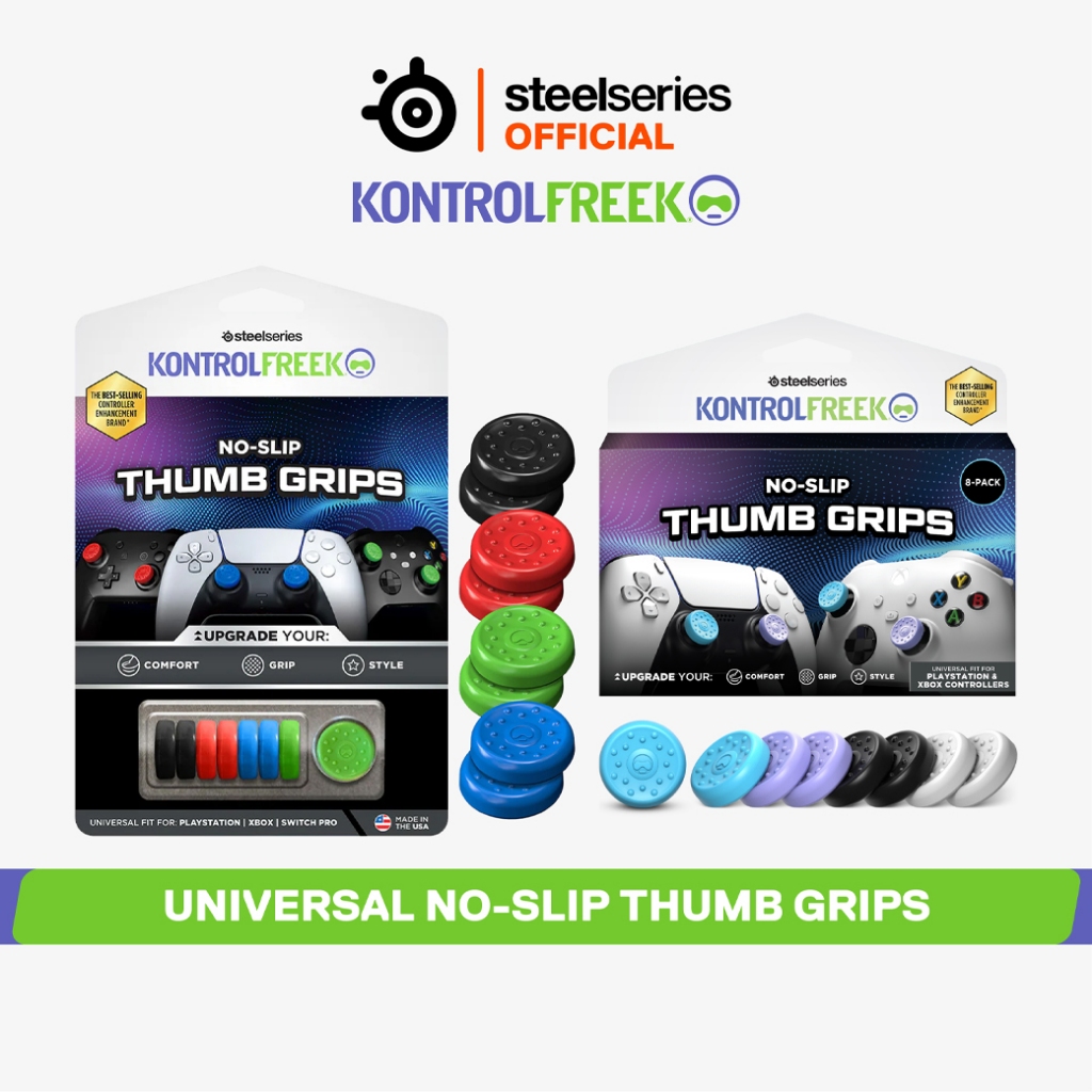 Kontrolfreek Universal No-Slip Thumb Grips กริปนิ้วกันลื่นรองรับ PS5 / Xbox / Switch