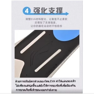 🛒(พร้อมส่ง🇨🇳 รุ่น Upgrade) Li-Ning Sport Insole รุ่น AXZV001 แผ่นรองพื้นรองเท้า สินค้ารับประกันของแท้ 100%