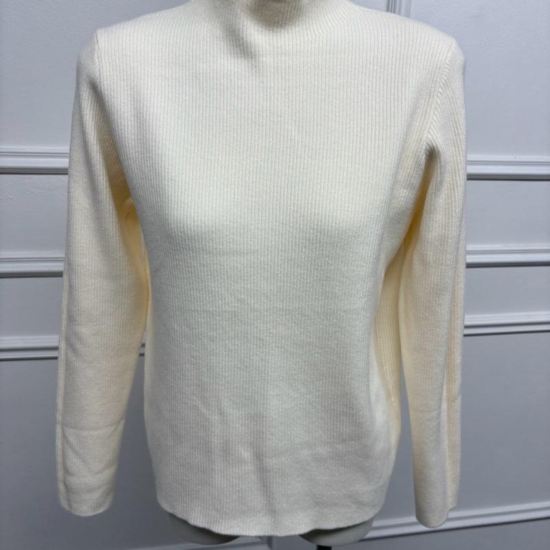 Crazy Snow เสื้อไหมพรมแขนยาวบุขนด้านใน นุ่ม