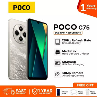 [New พร้อมส่ง] C75  โทรศัพท์มือถือ 8GB +256GB โทรศัพท์ Media…