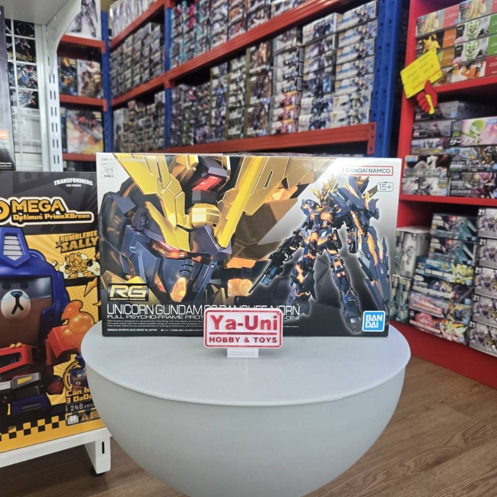 [พร้อมส่ง] Rg 1/144 Unicorn gandam banshee Norn [Plastic Model] (Bandai)