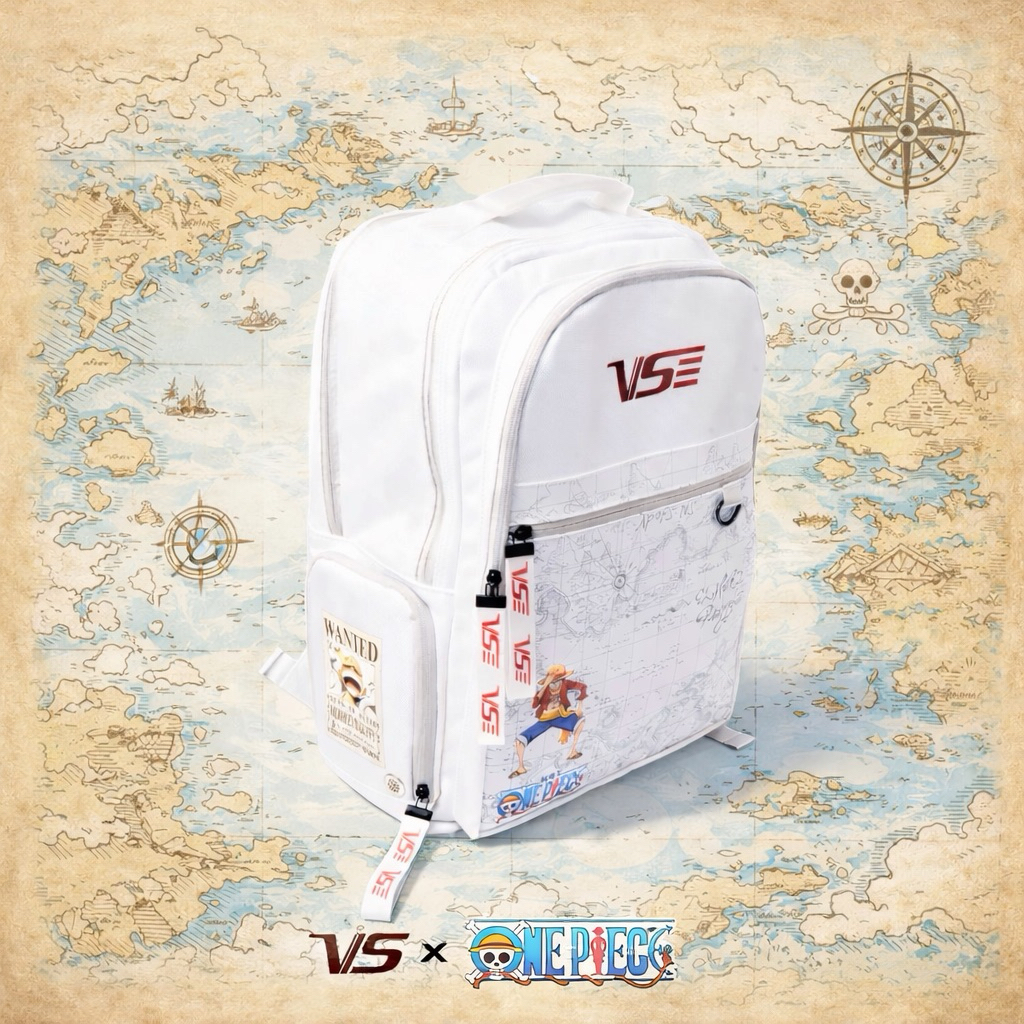 🏴‍☠️ VS x ONE PIECE Backpack 🏸 กระเป๋าเป้แบดมินตันลิขสิทธิ์แท้ สำหรับสายแบด & สายอนิเมะตัวจริง!
