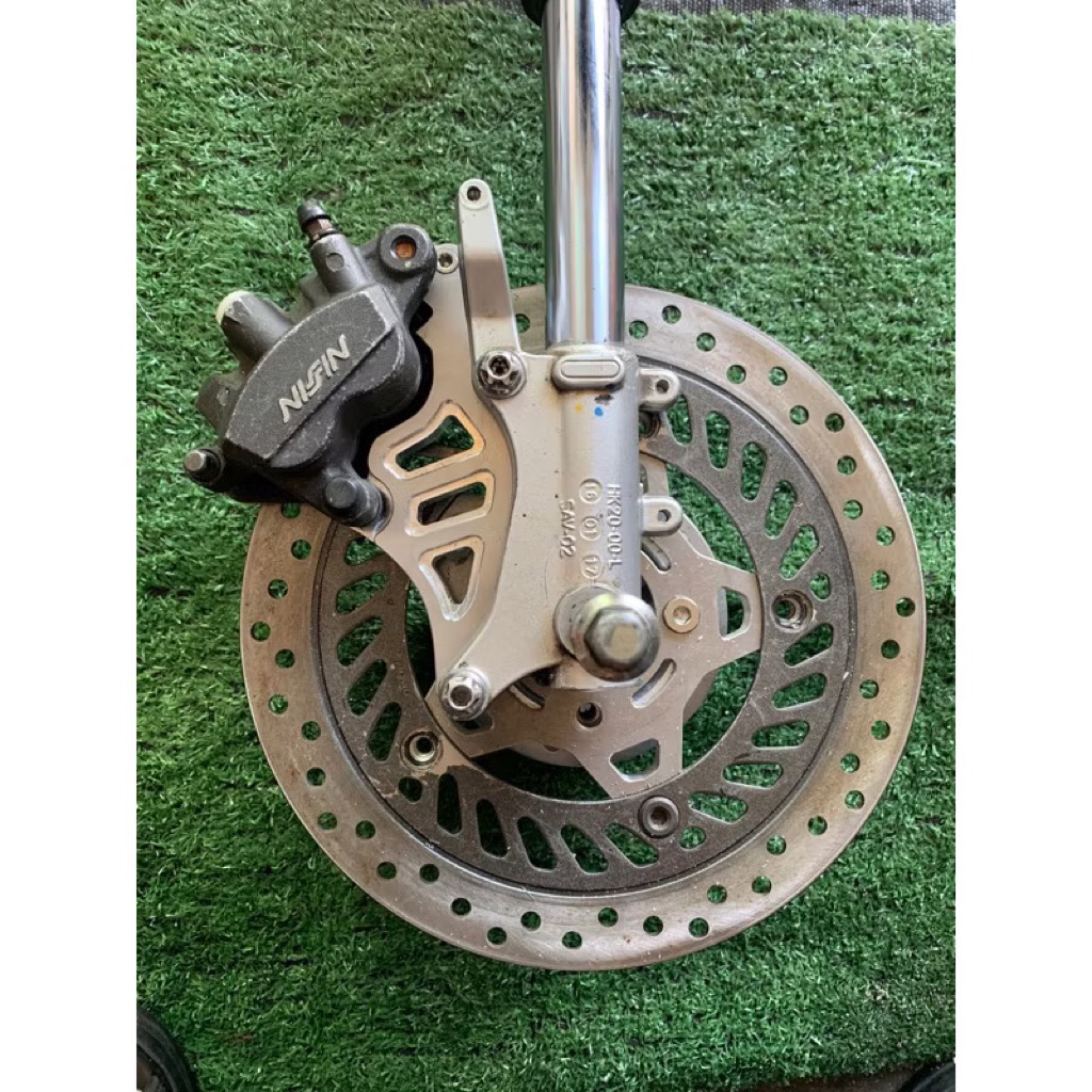 ขาปั้ม cbr300 แปลงใส่ msx จาน 220-300 มิล