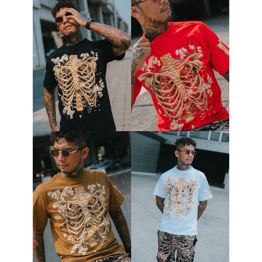 เสื้อแบรนด์Tactical Bone เรืองแสง