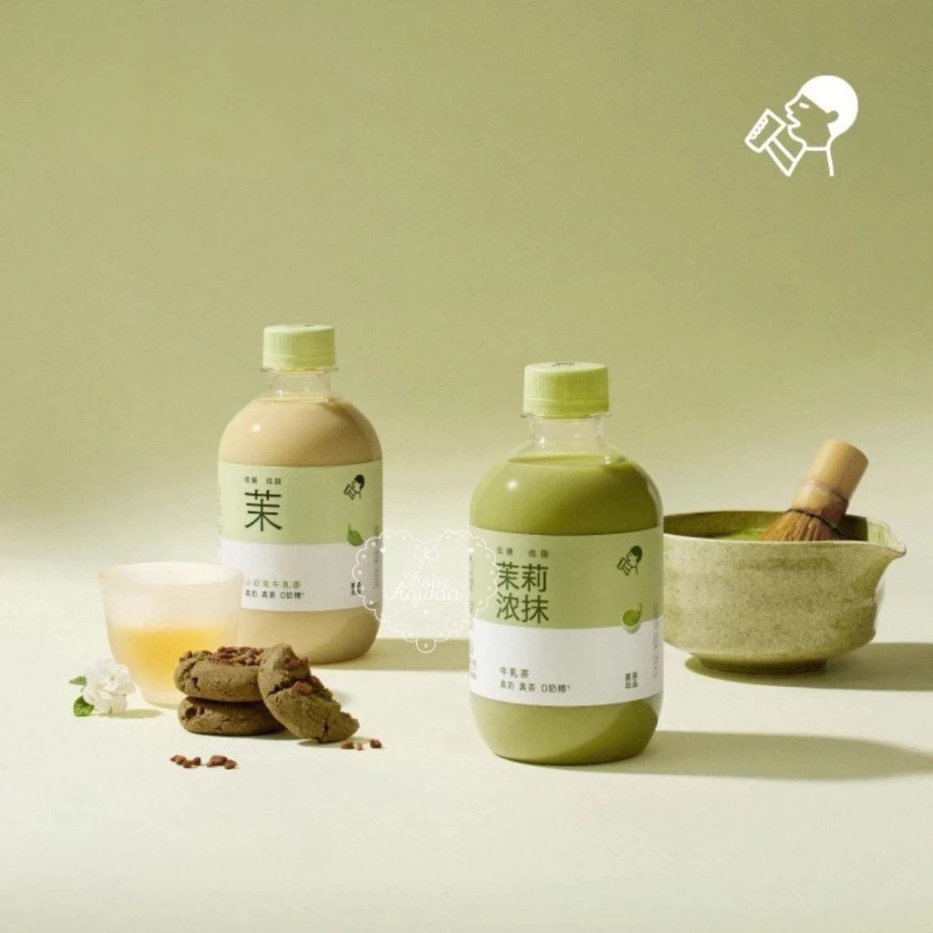 พร้อมส่ง[喜茶 HEYTEA] เครื่องดื่มชานมผสมนมสดแท้ สูตรพรีเมียม (บรรจุขวด)