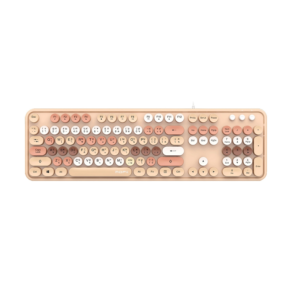 KEYBOARD MOFII SWEET K RETRO LIPMILKTEA
