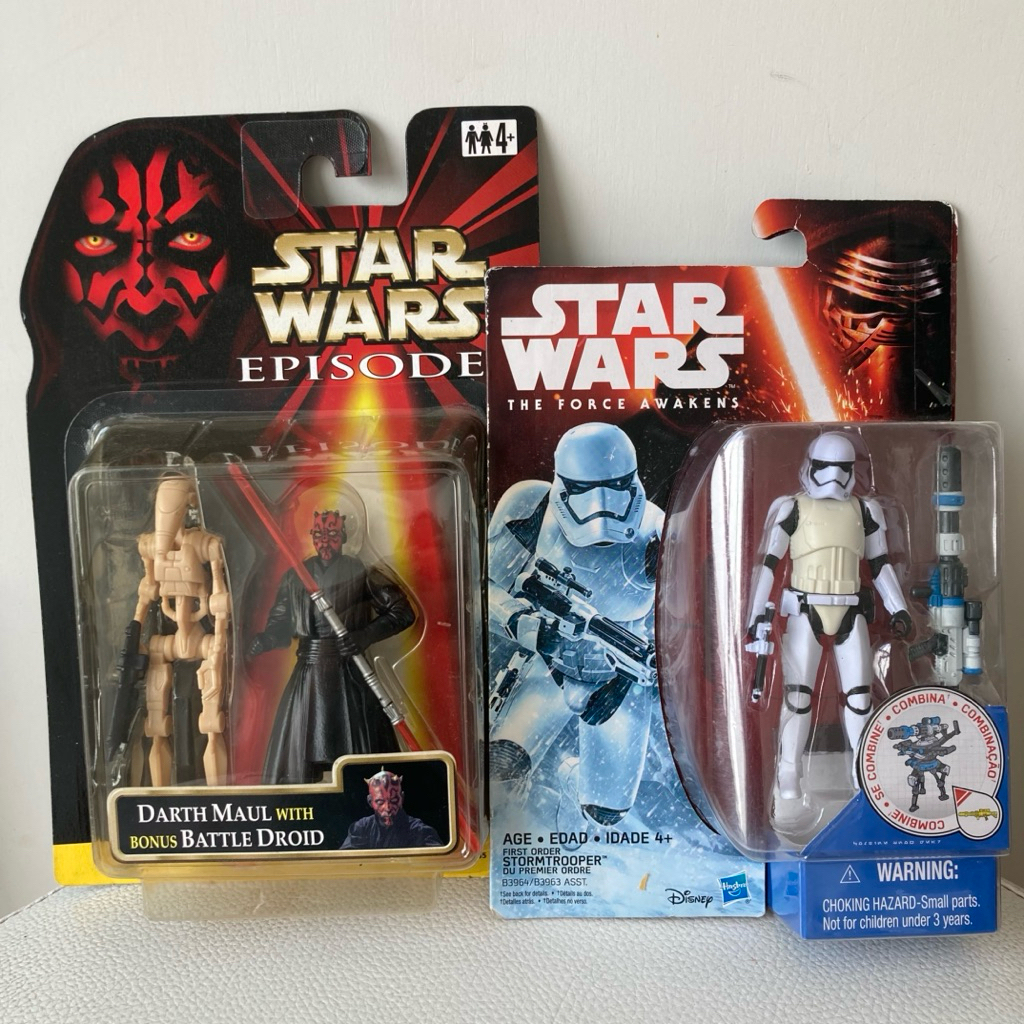 star wars figure งานแท้ 100% มือ1 ในกล่อง
