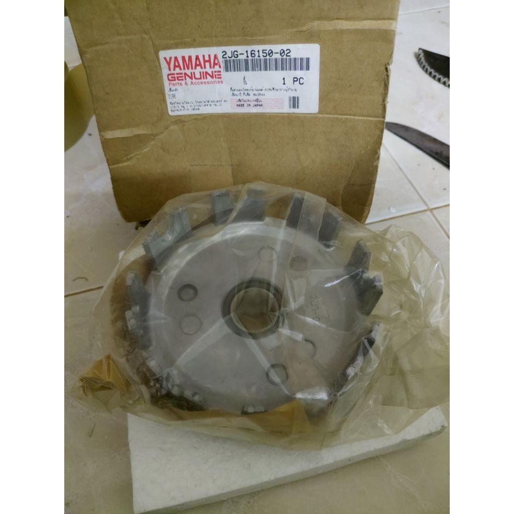 3NA-E6150 (2JG-16150)เสื้อคลัช Y100,y111, Belle, Belle R อะไหล่แท้ใหม่ในห่อ และ แท้ใหม่นอกห่อ(เลือก)