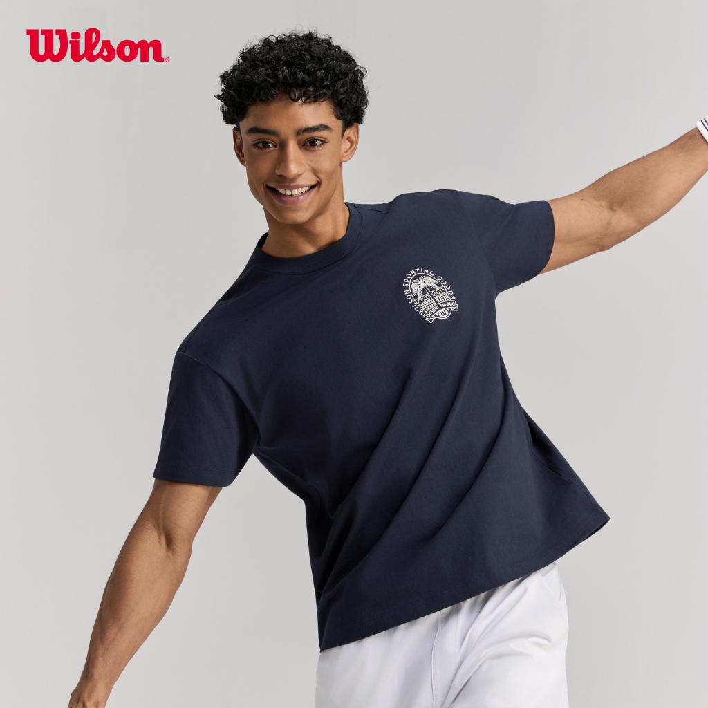 Wilson Men Wilson Classic Cotton Graphic Tee WN00016U001001 Official Store
