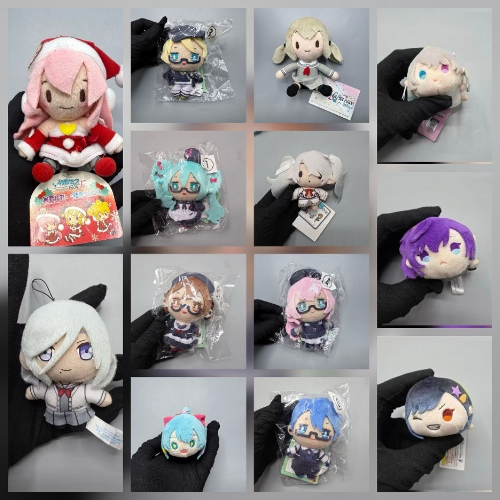 (พร้อมส่ง/แท้✅️) ของสะสม อนิเมะ ตุ๊กตา project sekai plush mochi hatsune miku kaito ฮัตสึเนะ มิคุ ไค