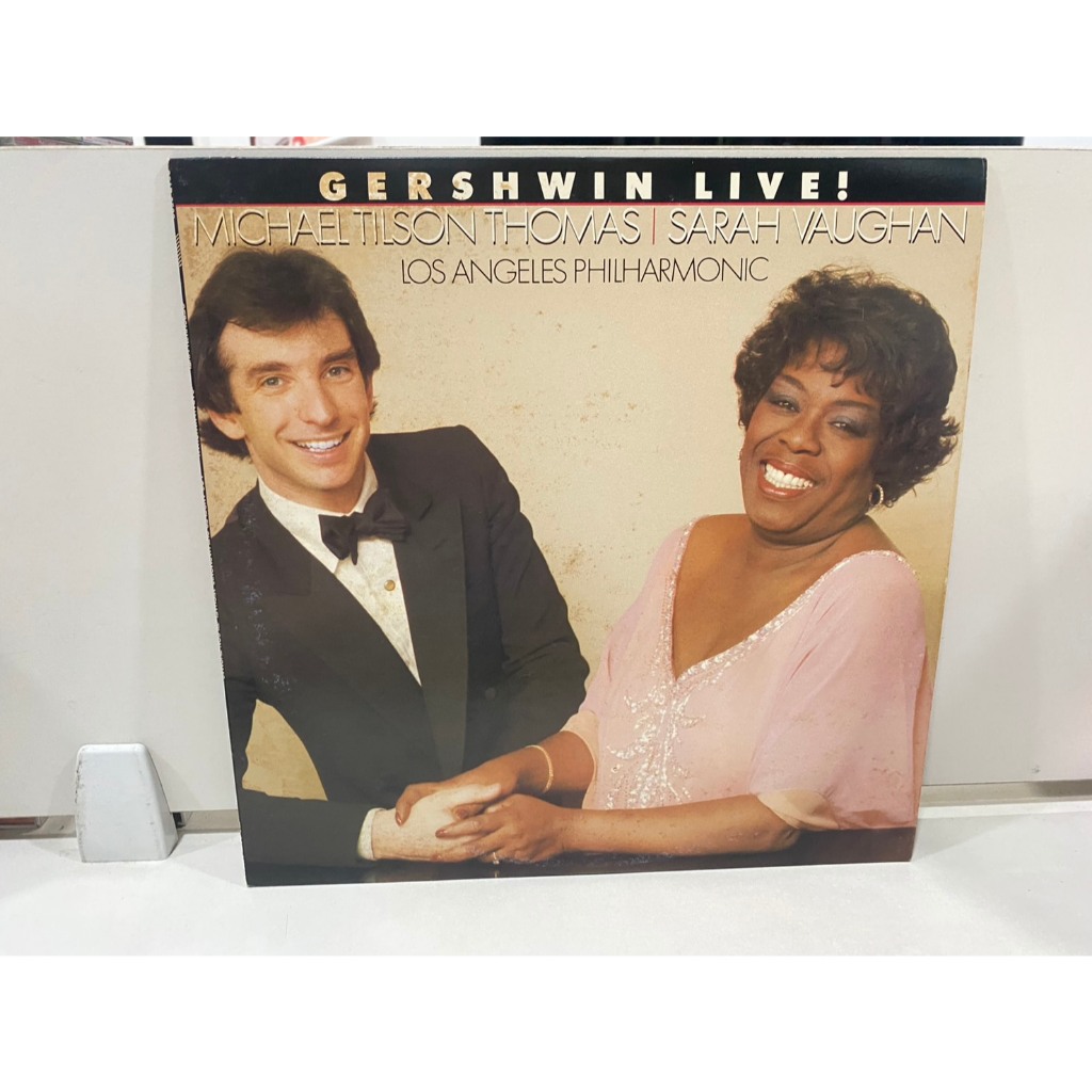 1LPVinyl Records แผ่นเสียงไวนิล GERSHWIN LIVE! MICHAEL TILSON THOMAS I SARAH VAUGHAN LOS ANGELES PHI