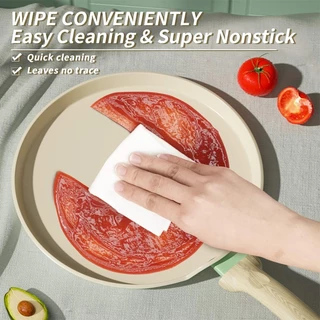 กระทะเครปนอนสติ๊ก Flat Pancake Crepe Non Stick เหมาะสําหรับทุกเตา 28ซม.(11นิ้ว) กระทะเครปเซรามิกไม่ติด