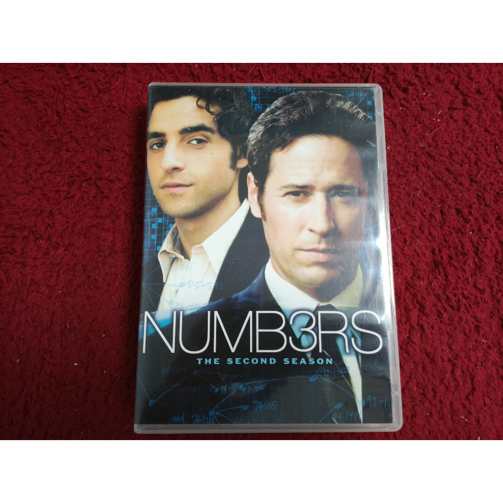6DVDs สากล  Numb3rs: The Complete Second Season   ขนาด 12 นิ้ว LP  A1615