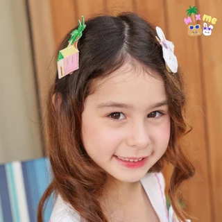 Mix Me ผ้าโพกหัว / กิ๊บกระต่ายและบ้าน 1 คู่ ธีม Summer เด็กหญิง เสื้อผ้าเด็ก รุ่น 500478/500479