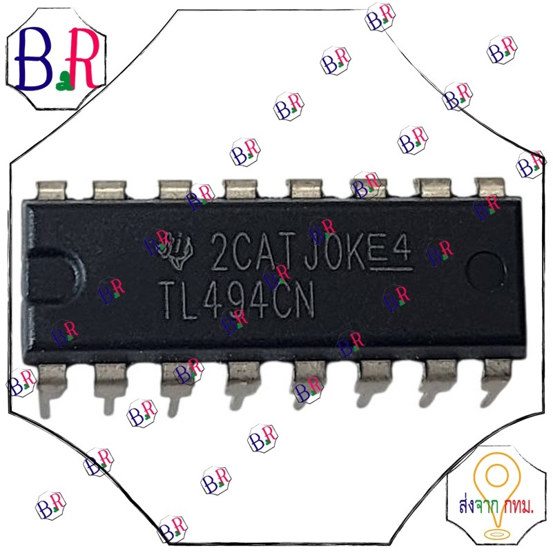 IC TL494 TL494CN TL494CDR ยี่ห้อ Texas แท้ ส่งสินค้าทุกวัน