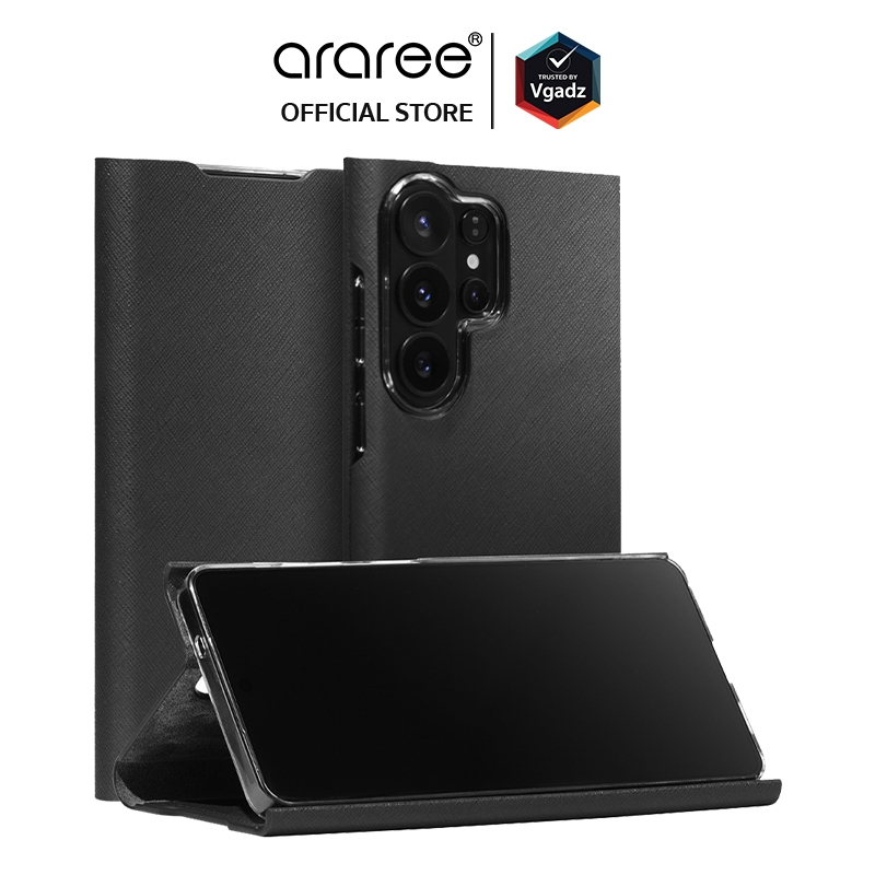 Araree เคสสำหรับ Galaxy S26 Ultra รุ่น Bonnet Stand