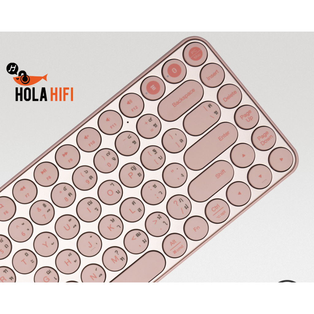 MIIIW Keyboard Air 85 สีชมพู ภาษาไทย