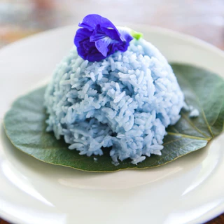 ผงดอกอัญชัน 100% (Butterfly Pea Flower Powder) ขนาด 100 กรัม สีฟ้าน้ำเงินธรรมชาติ จากดอกอัญชันแท้