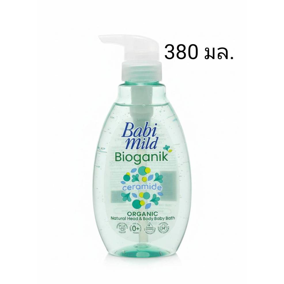 Babi mild Bioganik เบบี้มายด์ สบู่เหลว ออร์แกนิก 380 มล