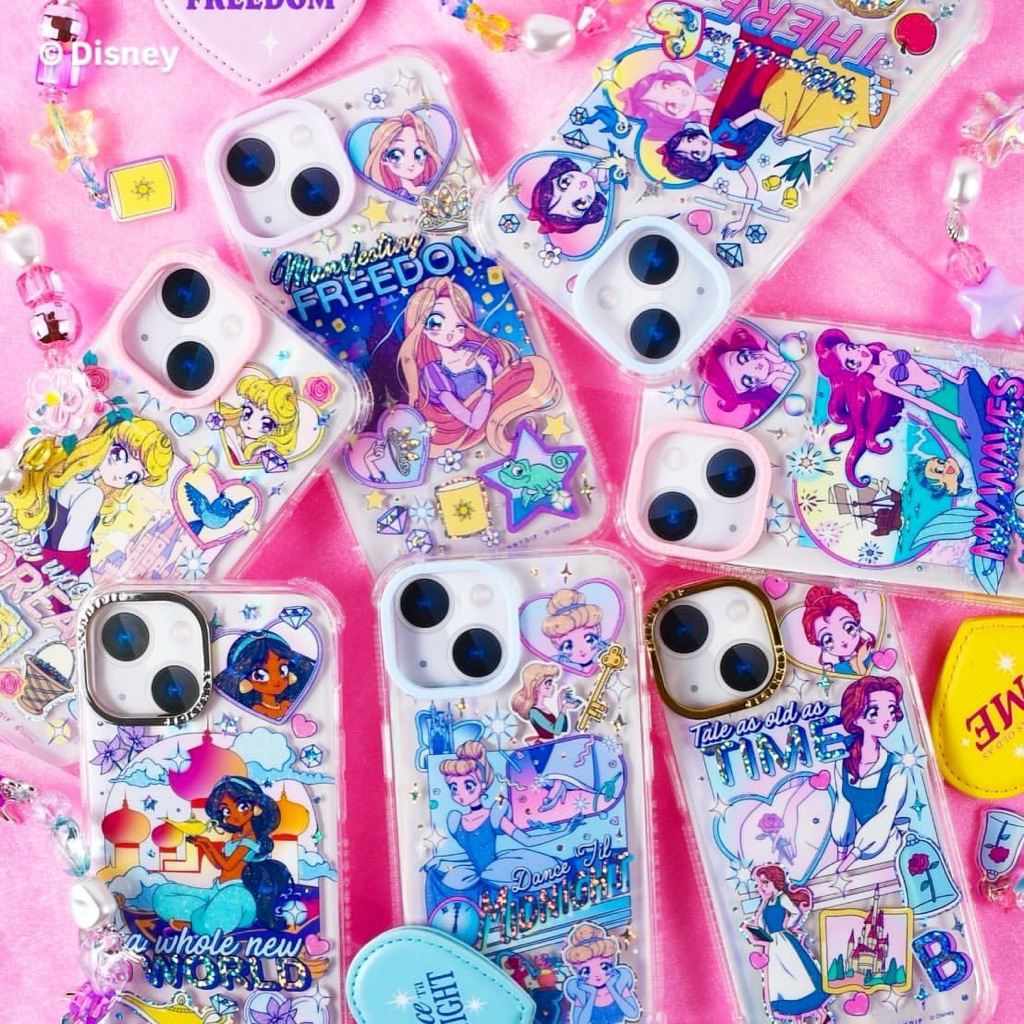 ✨ พรีออเดอร์ ✨ SKINNYDIP x Disney MANGA Princess Case (ลิขสิทธิ์แท้ 100%) | เคสเจ้าหญิงดิสนีย์ 💘💘