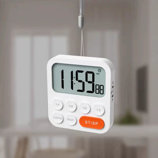 ROCKSHEAT ของแท้ นาฬิกาจับเวลาขั้นเทพ Digital Timer ตั้งสูงสุด 99 ชั่วโมง ปรับหน่วยรายชั่วโมง/5 นาที/1 นาที และ วินาที