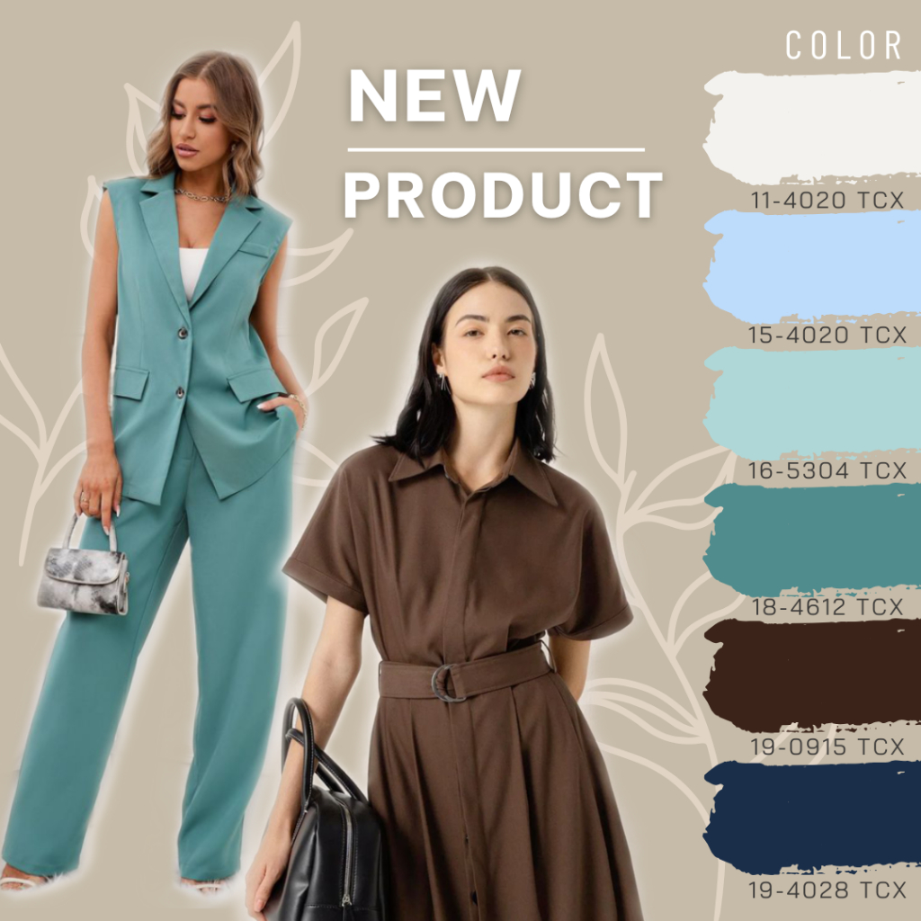 ผ้าคอตตอนสแปนเด็กซ์  ผ้าทอลายทวิว CN336/1-7