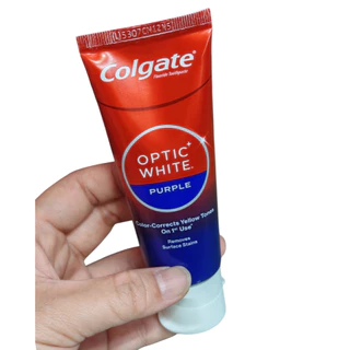 พร้อมส่ง!!!! ยาสีฟัน คอลเกต อ๊อพติค ไวท์ เพอร์เพิล 100 กรัม colgate optic white purple toothpaste 100g.