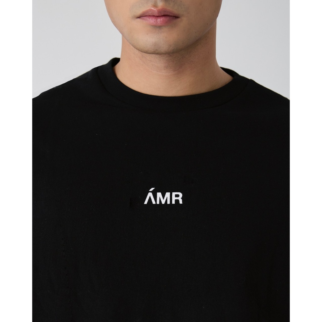 AMR DE SAISON ( AIMER ) - AMR Mini Logo T-shirt in Black รูปที่ 4