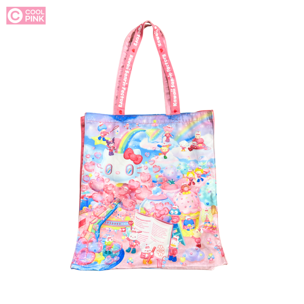 กระเป๋า Kawaii Sanrio Factory Tote Bag