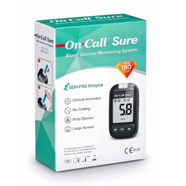 เครื่องตรวจน้ำตาล On Call Sure ความแม่นยำสูง นำเข้าจากเยอรมัน
