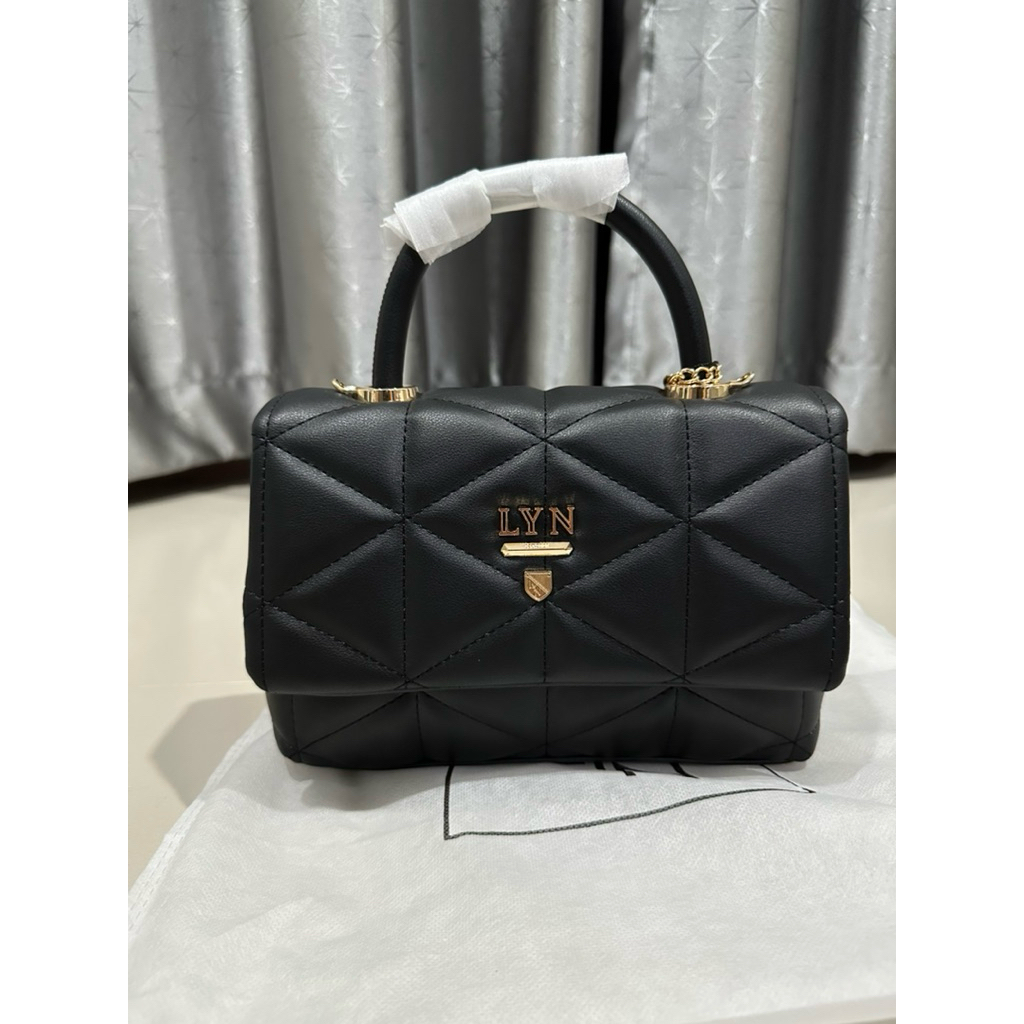 LYN Bag Bella M Black มือ1