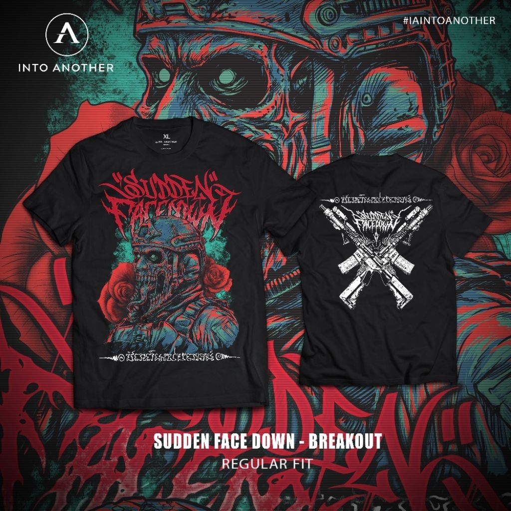 INTO ANOTHER เสื้อยืด Sudden Face Down - Breakout (Regular fit)