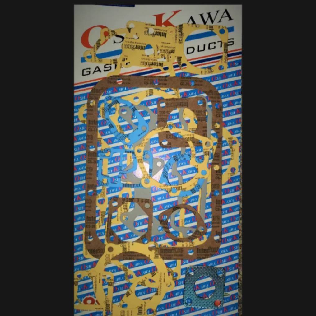 ปะเก็นชุดใหญ่ K3D มิตซูบิชิ K3E K3F Engine Gasket kit Head Gasket for Mitsubishi K3D Diesel Tractor,