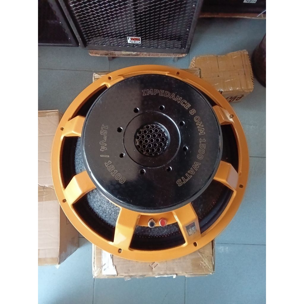 ดอกลำโพง18นิ้วโครงหล่อ PR Audio PR-18 แม่เหล็ก2ก้อน 220x50 วอยซ์4นิ้ว4ชั้น 1500W