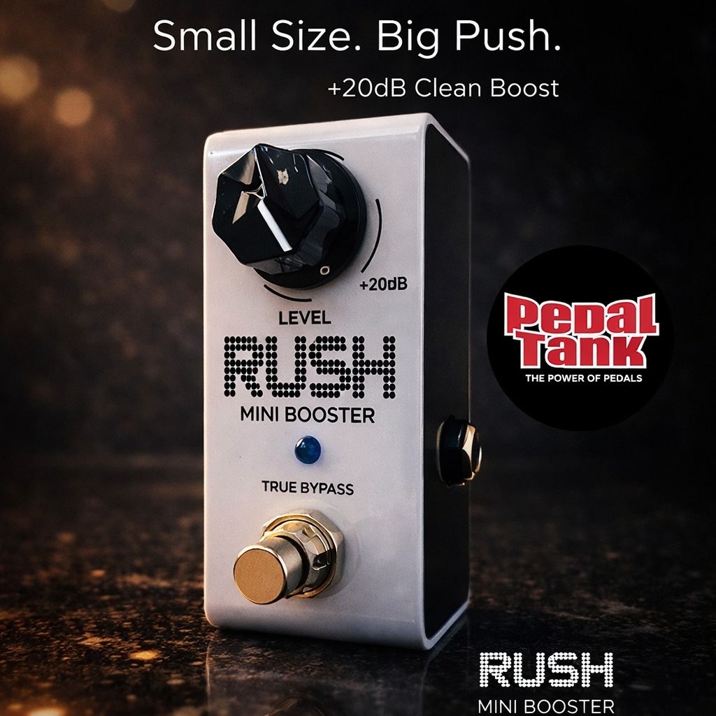 PedalTank RUSH Mini Booster รุ่นใหม่ล่าสุด