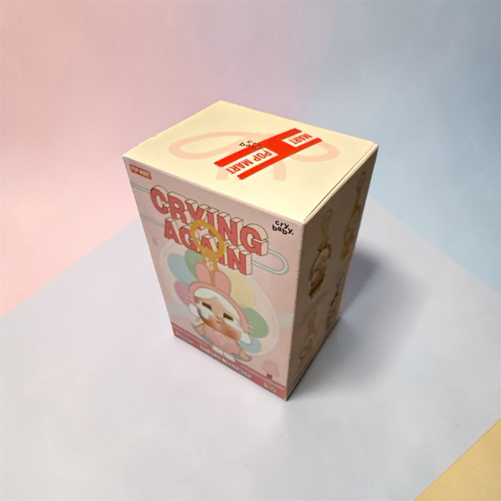 pop mart: crying baby version crying again