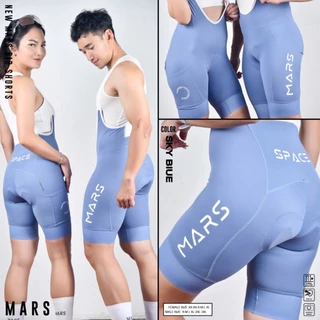 MARS BIB SPACE เอี๊ยมปั่นจักรยานผู้ชาย กางเกงเอี๊ยมปั่นจักรยาน ขายาว กระชับ ระบายอากาศดี