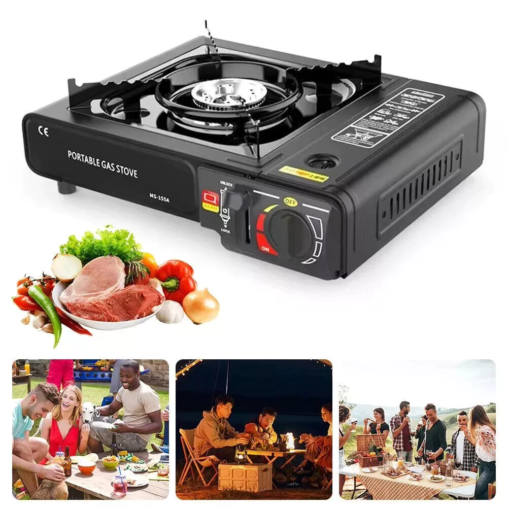 (พร้อมส่งจากไทย) เตาแก๊สกระป๋องพกพา 2400W เตาแคมป์ปิ้ง แรงดันสูง ปรับเปลวไฟได้ พร้อมกระเป๋า thumbnail 8
