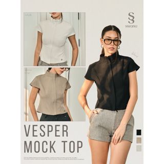 Swana.ss - Vesper mock top [เวส-เปอร์] XS-XL แค่เสื้อ