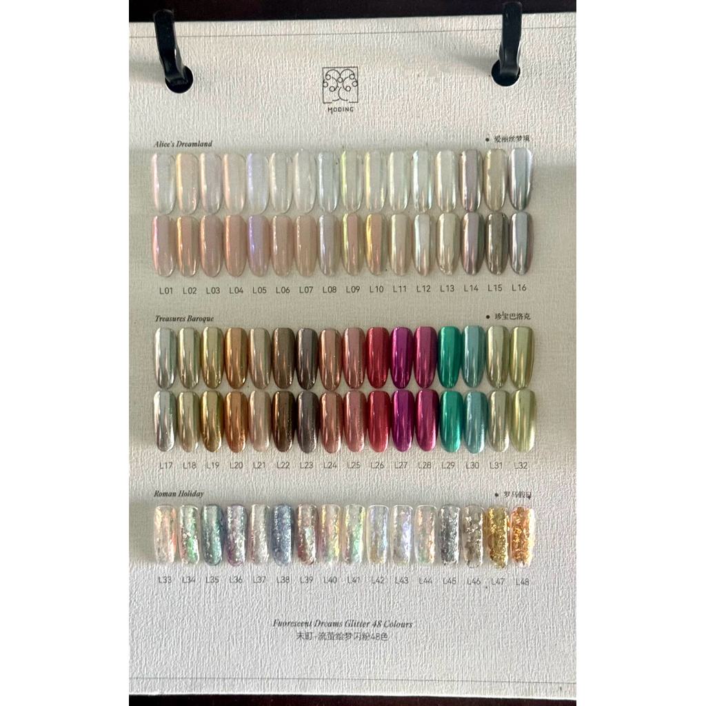 ผงขัดเล็บModing(แยกตลับ)