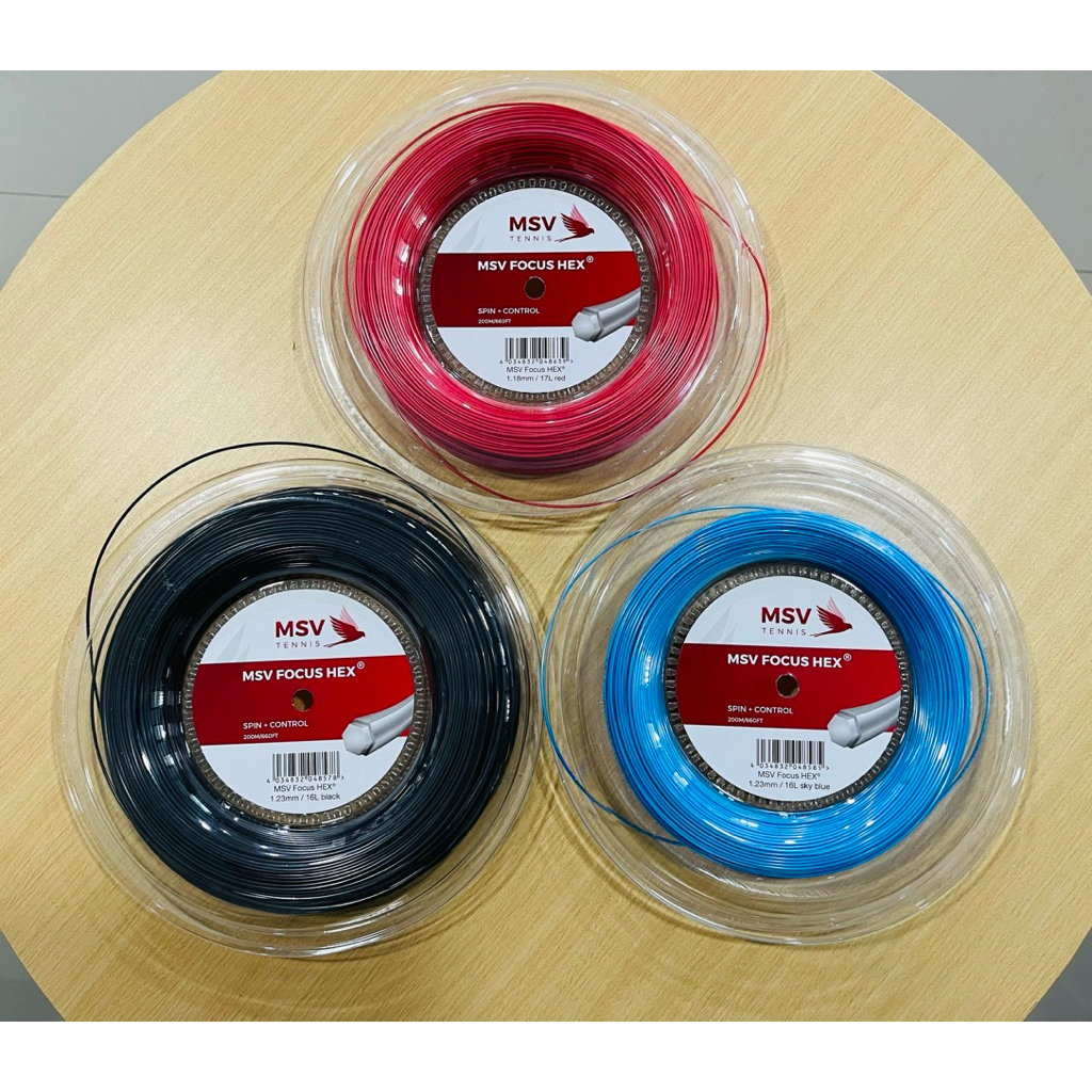 เอ็นเทนนิส MSV Focus Hex (แบ่งขาย)