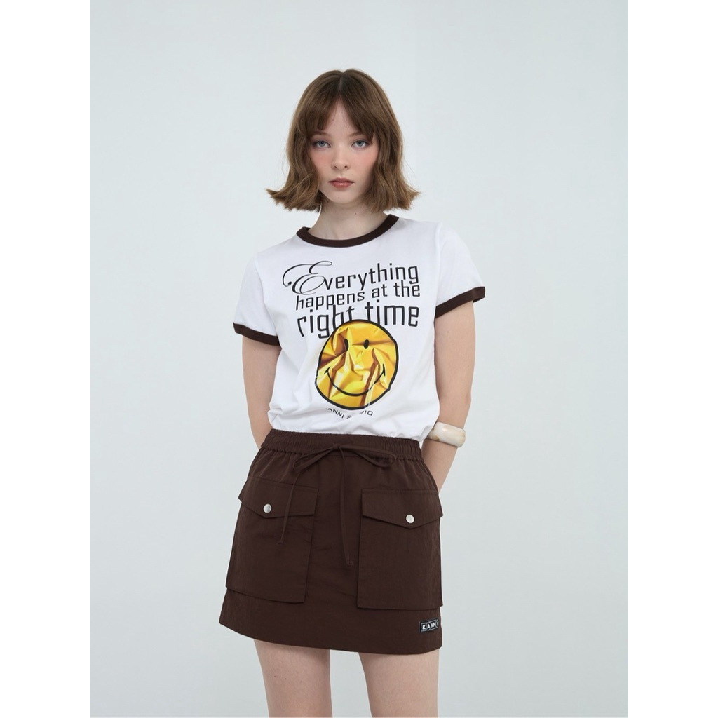 KANI STUDIO - HAPPY SHIRT SIZE S NEW IN PACK ใช้โค้ดลด 20%, 25%, 30% ได้