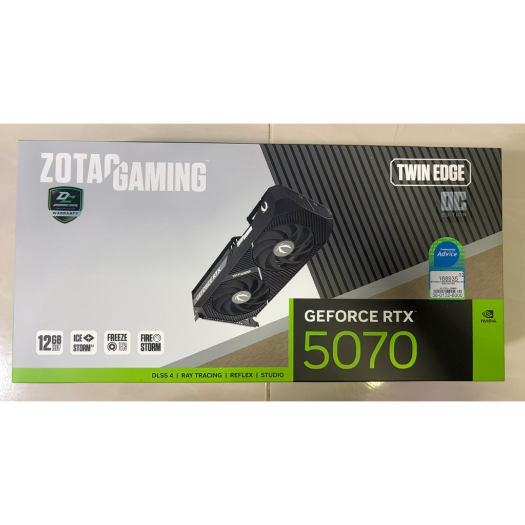 Rtx5070 Zotac twin edge oc มือ1