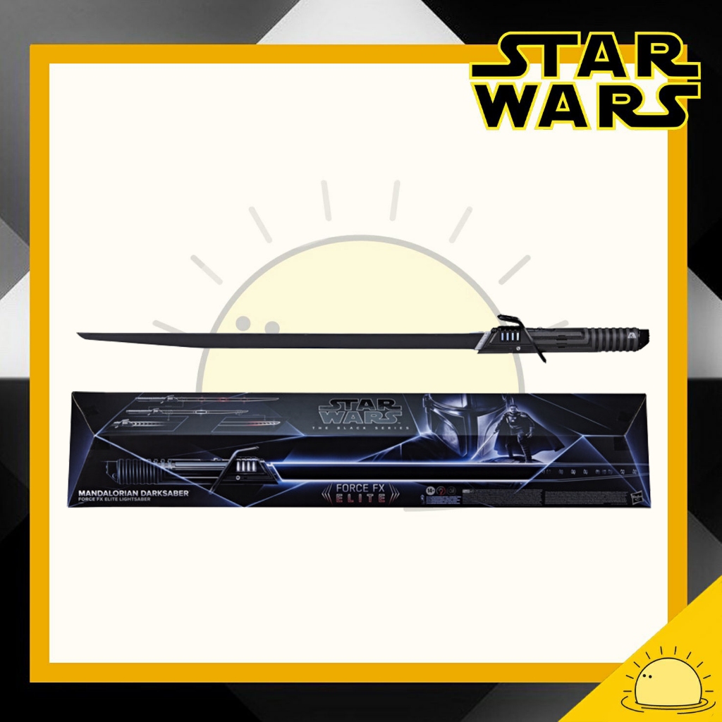 Star Wars The Mandalorian Black Series Darksaber Force FX Elite Electronic Lightsaber