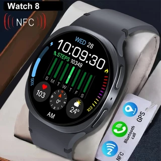 2025 ใหม่Galaxy Watch8 สมาร์ทวอทช์AMOLED1.52 IP68 กันน้ำGPSบลูทูธฟิตเนสความดันโลหิตออกซิเจนในเลือดการตรวจสอบการนอนหลั