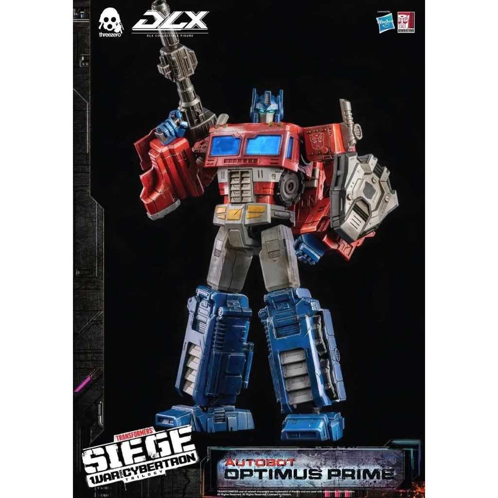 หุ่นเหล็ก Transformers - War For Cybertron Trilogy DLX Optimus Prime by Threezero