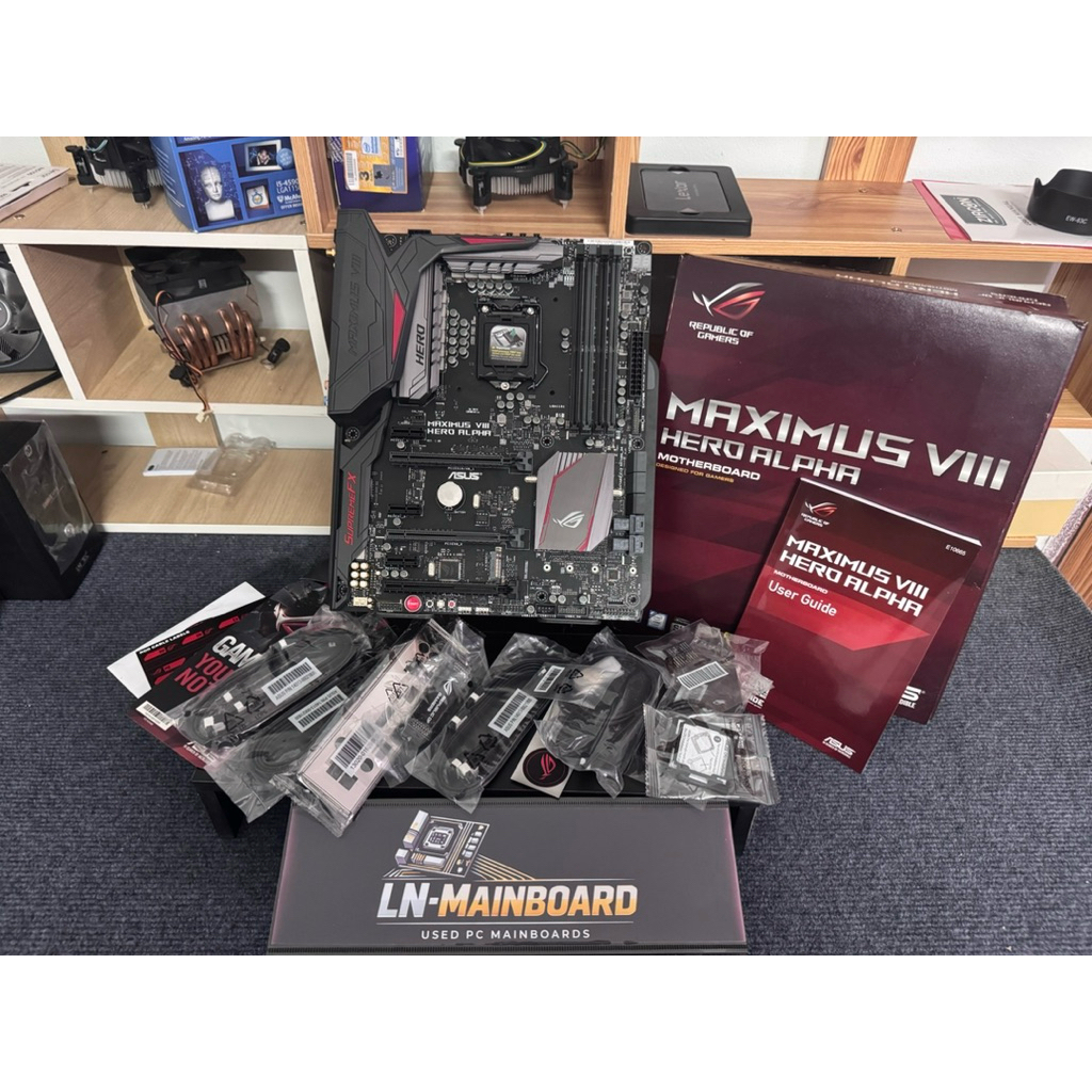 [Mainboard มือสอง] Asus Rog Maximus VIII Hero Alpha LGA1151 (สภาพสวยมากครับ)