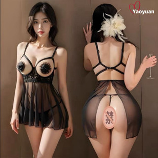 ชุดนอนไม่ได้นอน ชุดโชว์เต้า 🎗รุ่นโนริD602 🇹🇭พร้อมส่งจากไทย🍓Y…